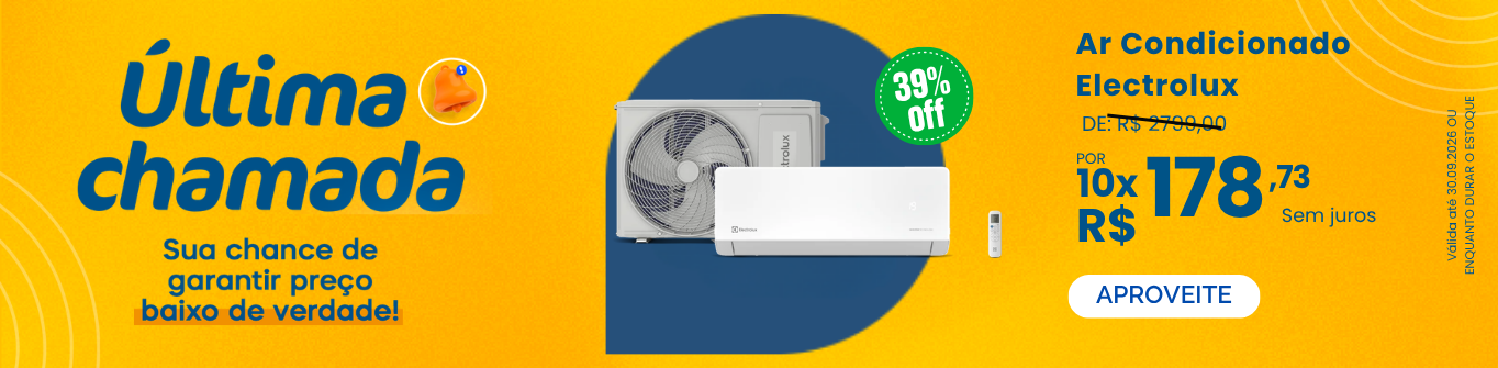 Ar condicionado Eletrolux em Promo&ccedil;&atilde;o